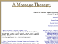 Massage Therapy Information Portal - Massage Therapy, Massage Therapy Jobs, Massage Therapy Schools